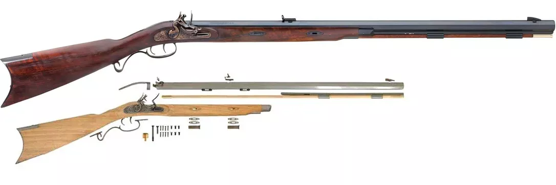 .54 Cal Investarm™ Gemmer Hawken Rifle Kit - Flintlock Ignition - IA3414K - Hunt Gear Supply