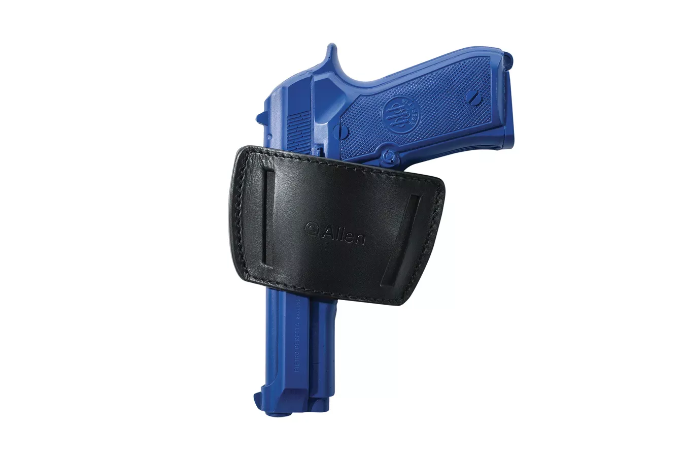 Allen Glenwood iwb/owb Black Leather Holster for Glock 17/19, Med/Large Semi Auto Pistols (Ambidextrous) - Hunt Gear Supply