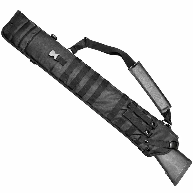Beretta 1301 Tactical Shotgun Scabbard Black Padded MOLLE Carry Case Hunting ATV Gear Bag - Hunt Gear Supply