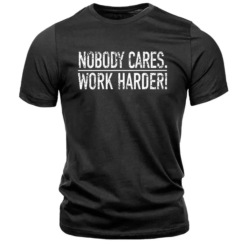 Cameron Hanes Men's Nobody Cares Work Harder Short Sleeve Casual Shirt - Hunt Gear Supply