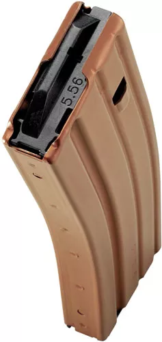 CPD MAGAZINE AR15 5.56X45 30RD - BURNT BRONZE FINISH ALUMINUM - Hudson Valley Arms