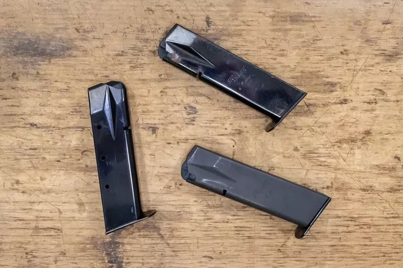 Mecgar P226 9mm 15-Round Police Trade-in Magazine - Hunt Gear Supply