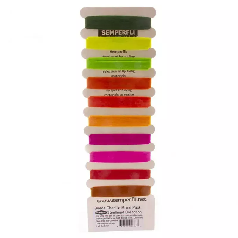 Semperfli Suede Fly Tying Chenille Mixed Pack - Hunt Gear Supply