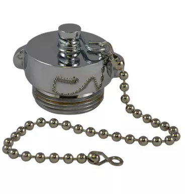 South Park CorporationHose Plug Rocker Lug with Chain 1.5" NST Chrome Plated Finish