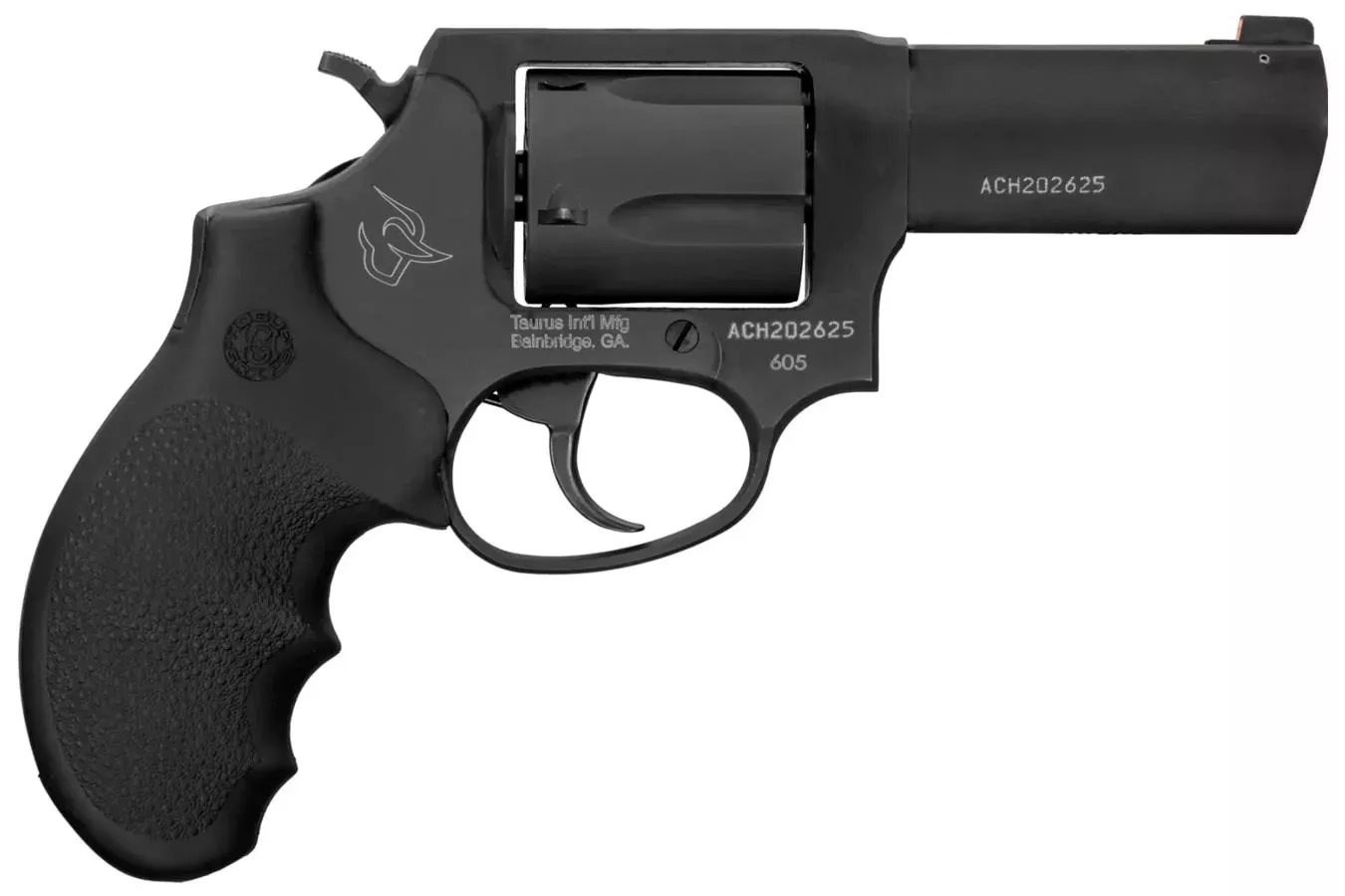 Taurus Defender 605 357 Mag Double-Action Revolver with Black Oxide Finish and Front Night Sight (Blemished) - Hunt Gear Supply